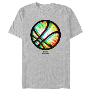 Men's Marvel Doctor Strange in the Multiverse of Madness Neon Logo T-Shirt - 1 of 4
