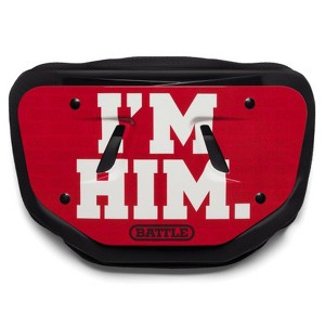 Battle Sports "I'm HIM" Football Back Plate - 1 of 2