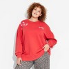 Women's Oversized Pullover Sweatshirt - Wild Fable™ - 2 of 4