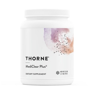 Thorne MediClear Plus - Foundational Support - Rice and Pea Protein-Based Drink Powder with a Complete Multivitamin-Mineral Profile - 27.2 Oz