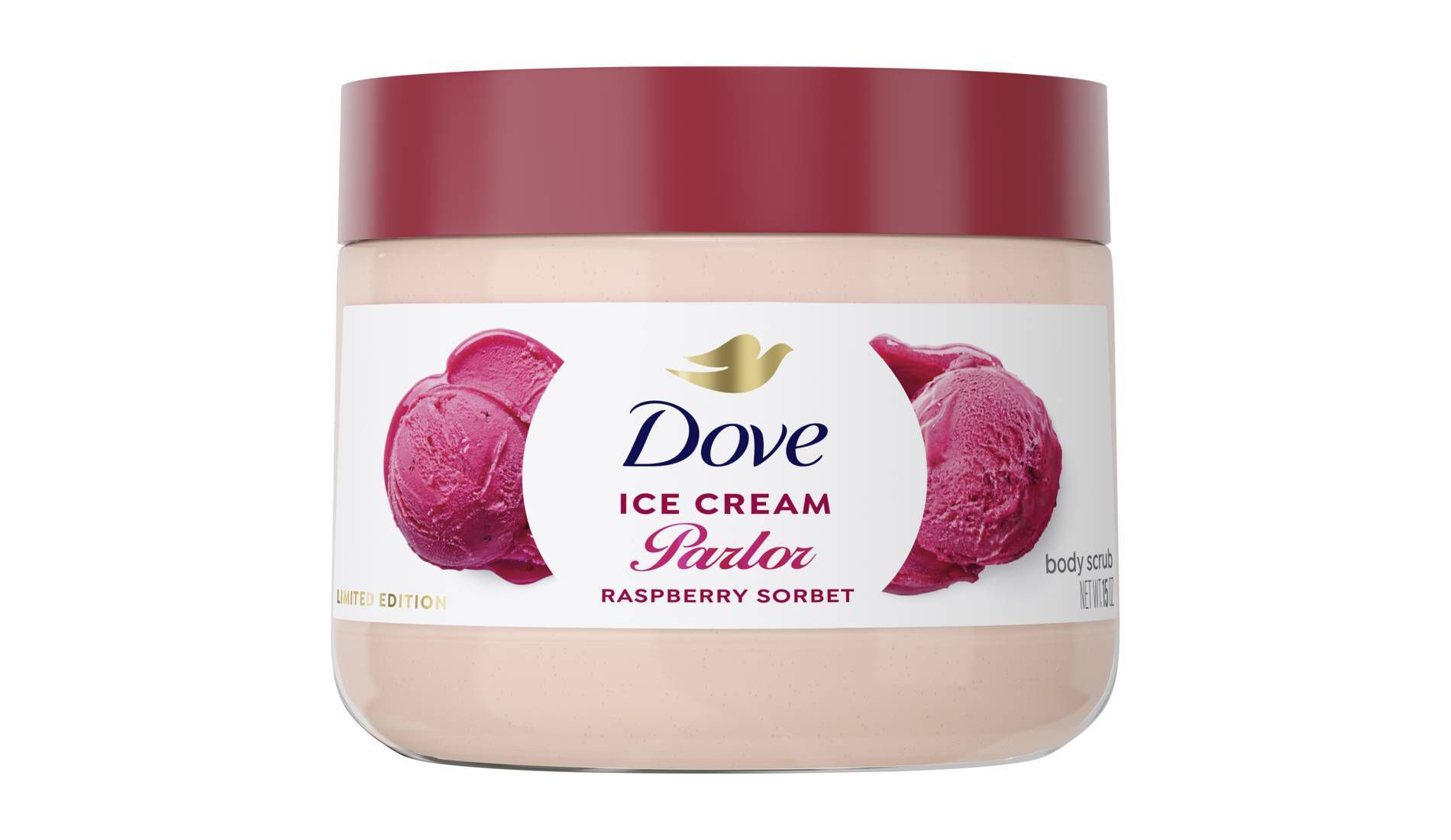 Dove Beauty Body Scrub - Raspberry Sorbet - 15oz