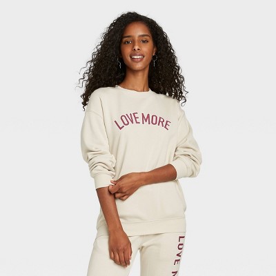 love more sweatshirt