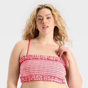 Women's Woven Bandeau Bralette - Colsie™ - 1 of 3