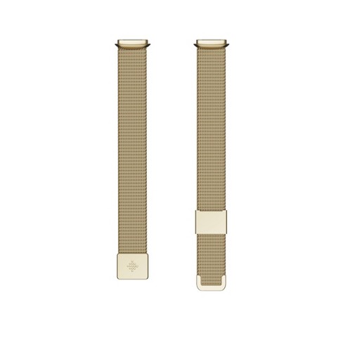 Fitbit Luxe Metal Mesh Stainless Steel Band - Soft Gold : Target