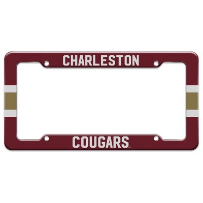 College of Charleston Stripe License Plate Tag Frame