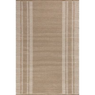 Nuloom Virgo Striped Reversible Wool Area Rug