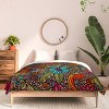 Deny Designs 3pc Full/Queen Valentina Ramos Maxi Garden Comforter and Pillow Sham Set: Abstract Design, Non-Woven Fabric, Machine Washable - 3 of 4