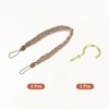 Unique Bargains Hand Woven Braided Rope Decorative Curtain Tiebacks - 3 of 4