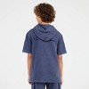 Champion Boys' Short Sleeve Washed French Terry Hoodie - 4 of 4