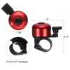 Unique Bargains Aluminum Loud Crisp Clear Sound Mini Bicycle Bells 3 Pcs - 2 of 4