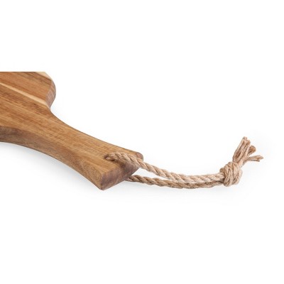 Artisan 24" Acacia Wood Paddle Charcuterie Board