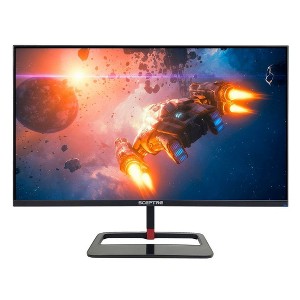 Sceptre 27 inch QHD IPS LED Monitor 2560x1440 HDR400 HDMI DisplayPort up to 144Hz 1ms Height Adjustable, Build-in Speakers, Gunmetal Black - 1 of 4