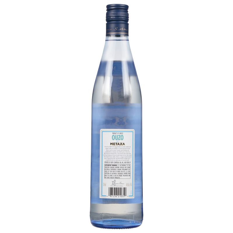 Ouzo by Metaxa Greek Specialty Liqueur - 750ml Bottle, 4 of 12
