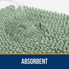 BAGOKIE 3 Piece Chenille Bathroom Rug Set - 4 of 4