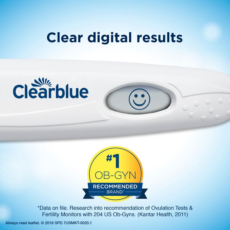 Clearblue Digital Ovulation Predictor Kit with Digital Ovulation Test Results - 20ct, 6 of 13