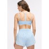 Peloton Women's Cadent Strappy Y-Back Bra, Cashmere Blue - 3 of 4