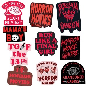 Horror Sticker Extra Large Stickers for Adults Funny Adhesives with Memes - Crazy Dog - 1 of 4
