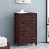 GDFStudio Owen Contemporary Faux Wood 5 Drawer Dresser - 2 of 4