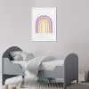 13" x 19" Rainbow Beauty 3 Nature and Landscape Framed Wall Art Purple - Olivia's Easel - 4 of 4