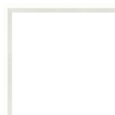 Lucie White Wood 11x14 Classic Wall Picture Frame