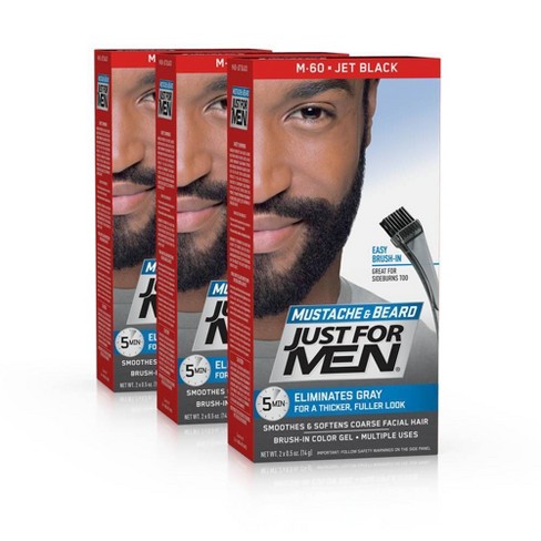 Just For Men Jet Black Permanent Hair Color 3pk Target
