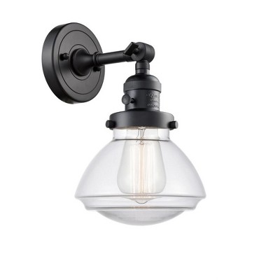 Olean - 1 Light Wall Sconce In Industrial Style-7.75 Inches Tall and 6.75 Inches Wide