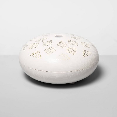 200ml Dotted Orb Oil Diffuser White/Gold - Opalhouse™