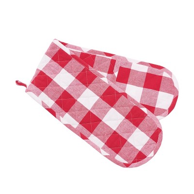 C&F Home Franklin Red Double Oven Mitt