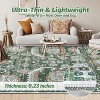 Washable Ultra-Thin Soft Classic Area Rug with Non-Slip Backing, Foldable Indoor Carpet for Living Room, Bedroom, Dining Room, Entryway - 4 of 4