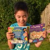 Scratch & Sniff Book: My Family Rhyming Board Book, Lift The Flap, 6 Real Smells, Funny Reading, Toddlers & Kids Ages 2+ - 3 of 4