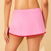 Women's Mid-Rise Side Slit Swim Skort - Wild Fable™ - 2 of 4