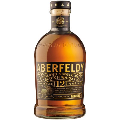 Aberfeldy 12yr Single Malt Scotch Whisky - 750ml Bottle