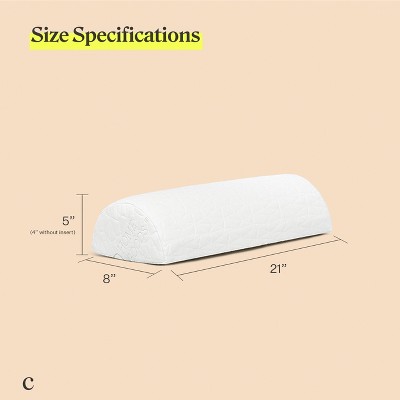 Coop Home Goods Adjustable Memory Foam Bolster Pillow