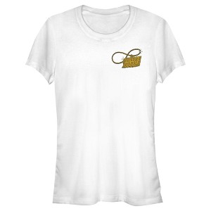 Juniors Womens Fortnite Victory Royale Gold Chain T-Shirt - 1 of 4