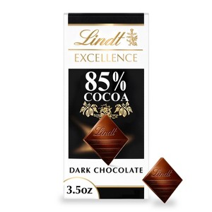 Lindt Excellence 85% Cocoa Dark Chocolate Candy Bar - 3.5 oz. - 1 of 4