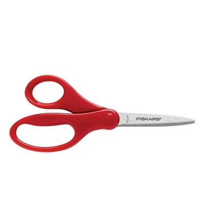 Fiskars 7" Pointed Tip Scissors - Red