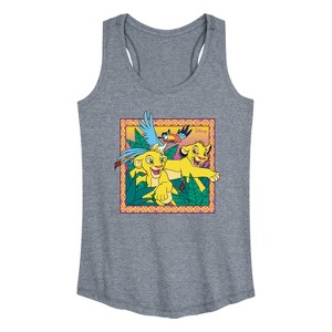 Women's - Disney - The Lion King Graphic Racerback Tank - 1 of 4
