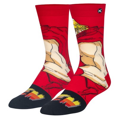 Odd Sox, Street Fighter 2 Characters Funny Crew Socks, Video Games,  Assorted