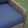 Leisure Made Mitchell 5pc Wicker Sectional in Navy Fabric - 4 of 4