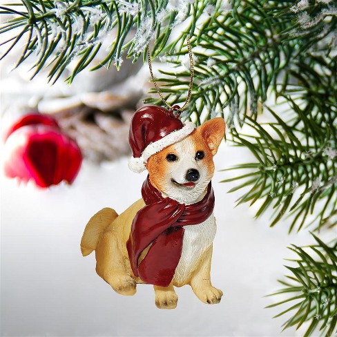 Pembroke Welsh Corgi Tri Color JTW Christmas Ornament