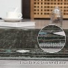coucheta Multi-size Washable Area Rug for Bedroom, Modern Geometric Bordered Low Pile Soft Non Slip Throw Carpet Indoor, for Living Room, Dining - 4 of 4
