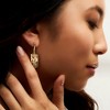 Ross-Simons 2.13 ct. t.w. Multi-Gemstone Scattered Tag Drop Earrings With Lab-Grown Diamonds in 18kt Gold Over Sterling - 2 of 3
