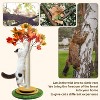 Large indoor cat climbing frame tree, vertical sisal cat scratching post natural maple leaf style, no occupation, wear-resistant, scratch resistant - 4 of 4