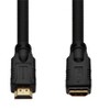 Monoprice Premium High Speed HDMI Cable - 6 Feet - Black, |24AWG,4K @ 24Hz, 10.2Gbps, CL2 Male to Female Extension - Commercial Series - 2 of 4