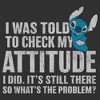 Mens Lilo & Stitch Attitude Check T Shirt - 2 of 4