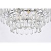Elegant Lighting Mila 18 inch pendant in chrome - 4 of 4