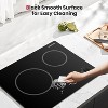 GASLAND Pro CH1212BS 21 Inches 2 Burners Built-in Ceramic Electric Cooktop, UL Listed, 240 V 3700 W, Knob Control, Hot Surface Indicator - 4 of 4