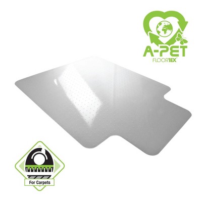 Floortex - Advantagemat Plus APET Lipped for Low/Standard Pile Carpets Clear