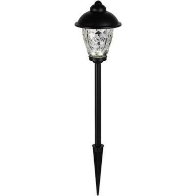 Concord Black LED Pathway Light with Clear Glass
