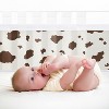Sweet Jojo Designs Gender Neutral Unisex BreathableBaby Breathable Mesh Crib Liner Wild West Cowboy Off White Brown - 3 of 4